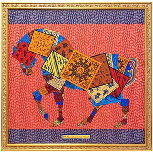 カレの馬に乗って エルメススカーフの題材として、馬や馬車は ...